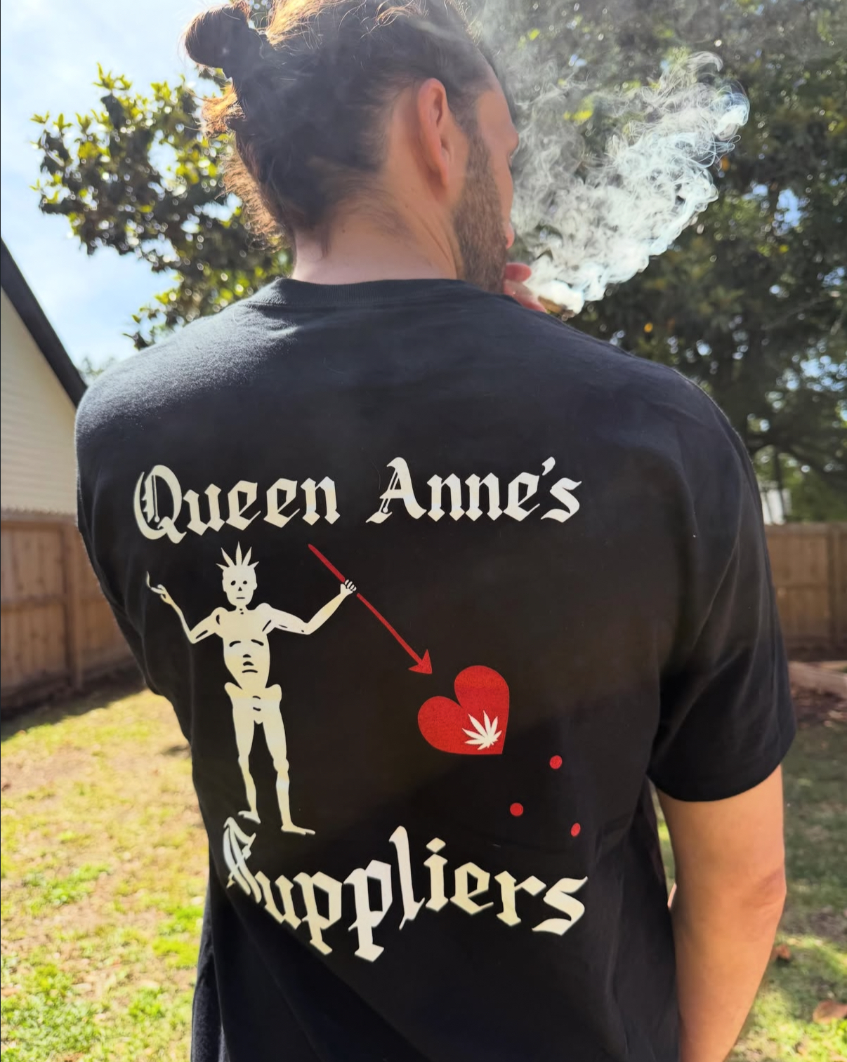 Queen Anne's Suppliers crew t-shirt — coming soon