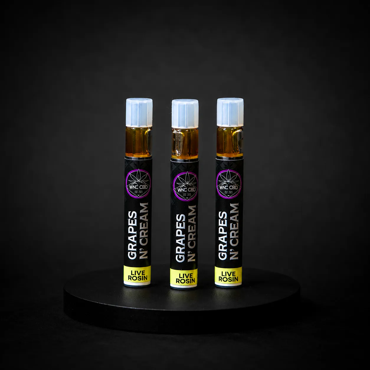 WNC CBD Grapes N Cream Live Rosin