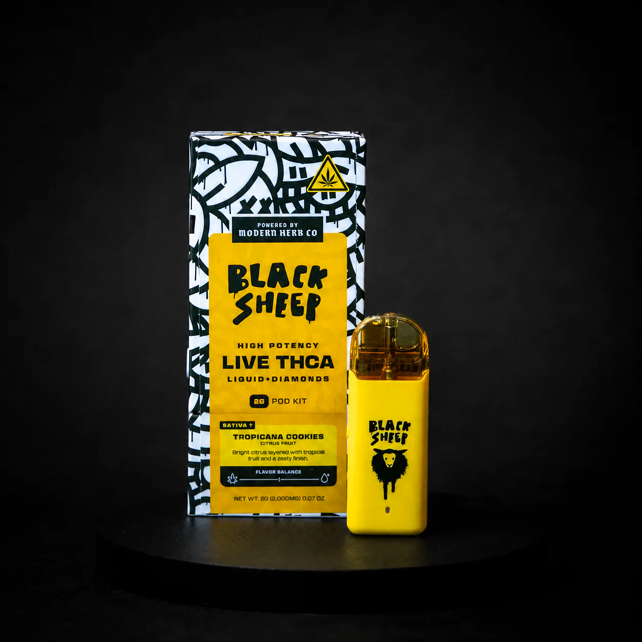 Black Sheep Mango Tango Live THCA Pod Kit