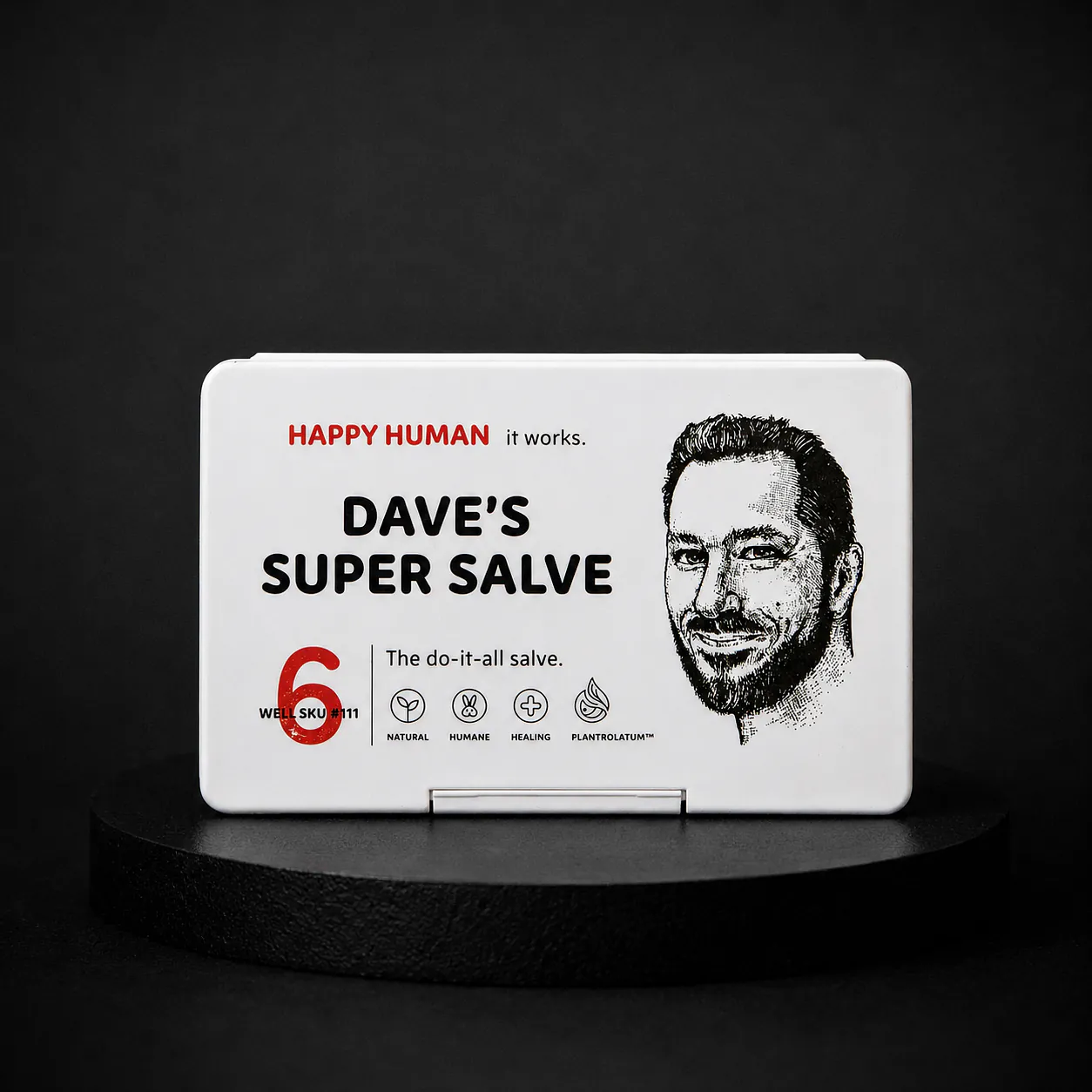 Dave's Super Salve — The do-it-all salve, Happy Human