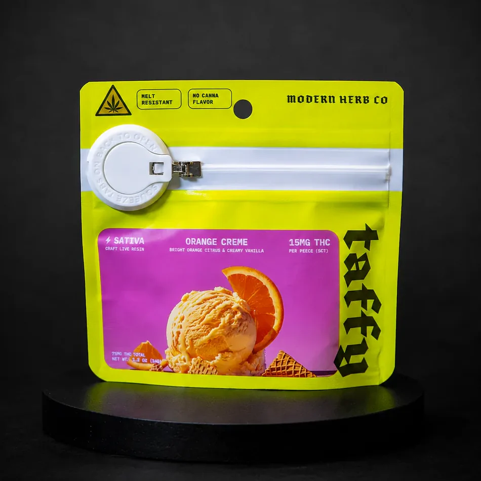 Modern Herb Co Orange Creme Craft Live Resin Taffy