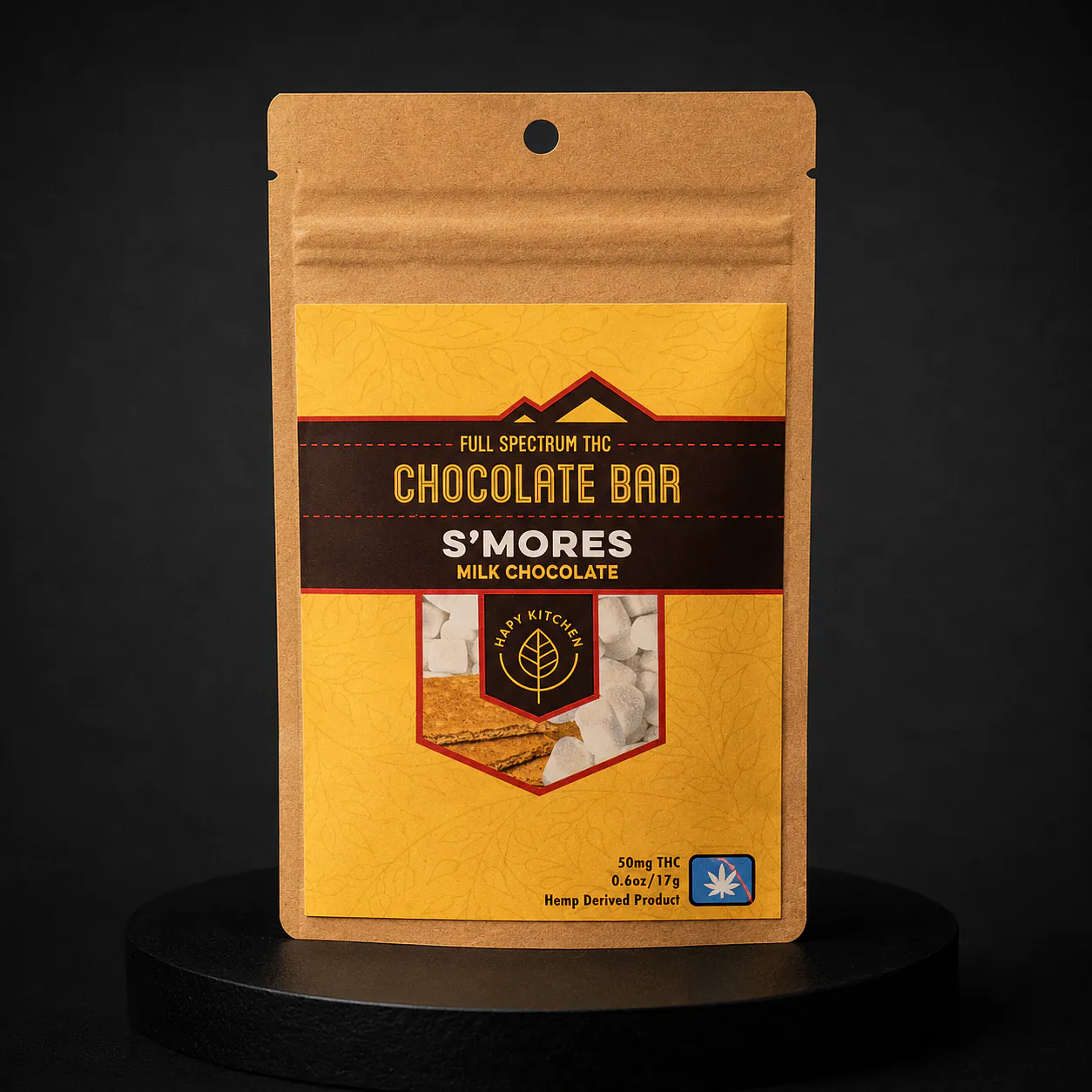 Hapy Kitchen S'mores Milk Chocolate Bar