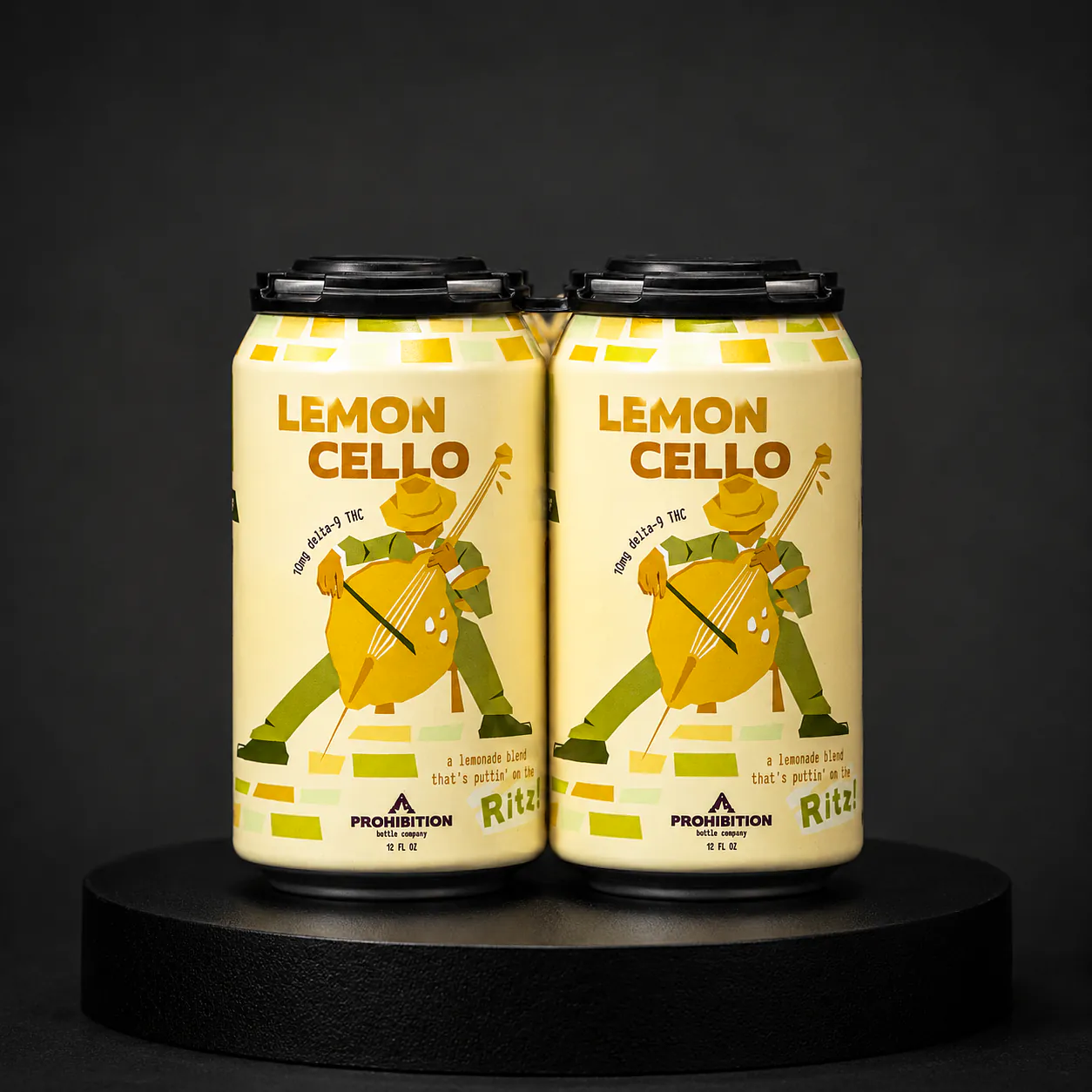 Prohibition Lemon Cello Lemonade — 10mg Hemp-Derived Δ9 THC