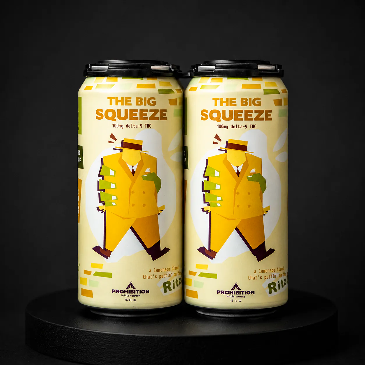 Prohibition The Big Squeeze Lemonade — 100mg Hemp-Derived Δ9 THC